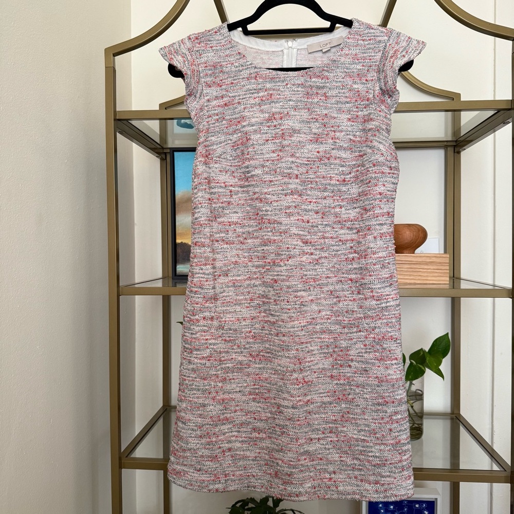 LOFT Women’s Short Patterned Work Dress